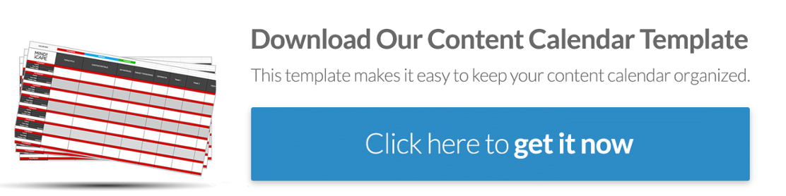 Content Calendar Template: Download Here
